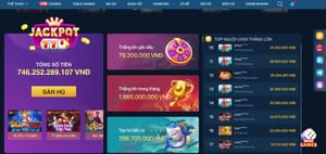 Tính năng Jackpot tại fcb8